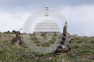 Buddist temple, Lake Baikal