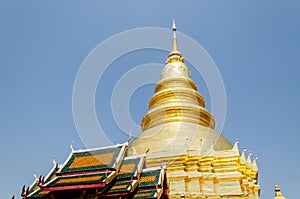 Buddist temple in Lampoon, Thailand