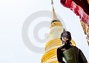 Buddist temple in Lampoon, Thailand