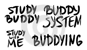 Buddy system quotes set