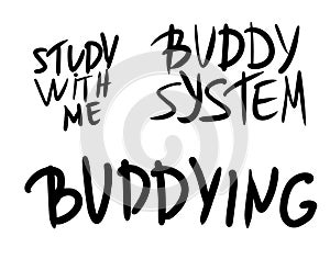 Buddy system quotes set