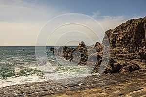 Bude - a beautiful view in Cornwall