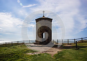 Bude Compass on top of the Bude Cliffs