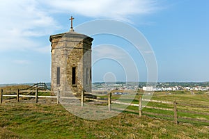 Bude tower above Compass Point North Cornwall