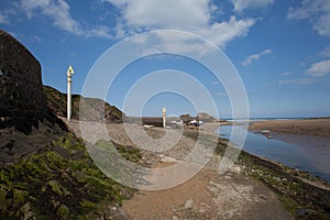 Budes beach, North Cornwall , uk