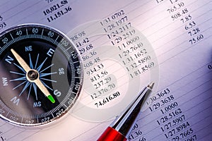 Budget, compass and pen