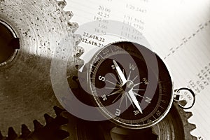 Budget, compass and ratchets