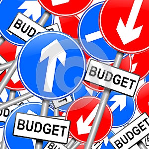 Budget concept.