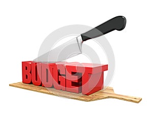 Budget Cuts Concept