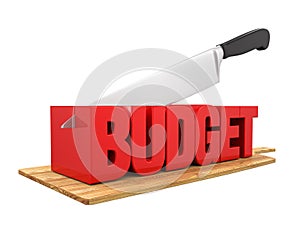 Budget Cuts Concept