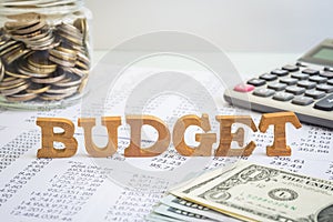 Budget and financial management for business project.