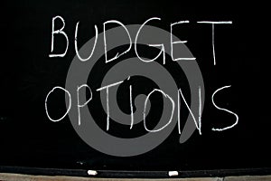 Budget options