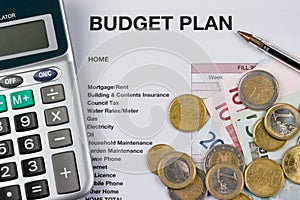 Budget plan