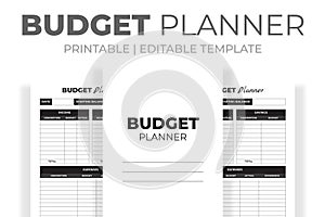 Budget Planner KDP Interior