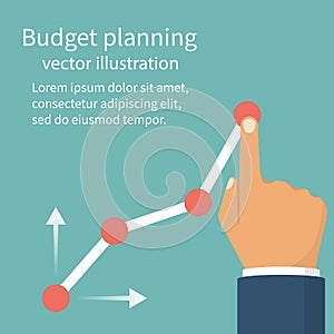 Budget planning concept.