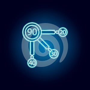 Budget planning, savings icon. Element of money diversification illustration. Signs and symbols icon for websites, web design,