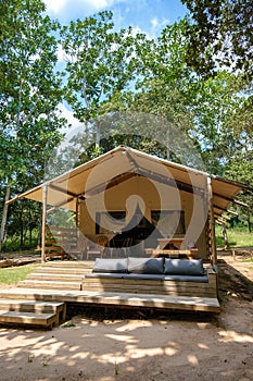 Budget Safarin tent in South Africa for families vacations