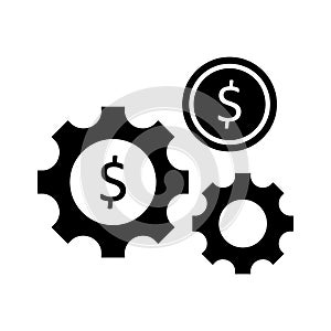 Budget set Vector Icon which can easily modify or edit