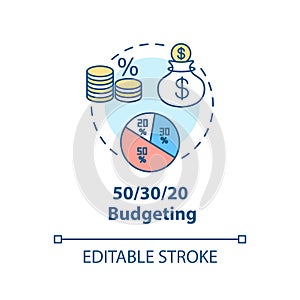 Budgeting concept icon