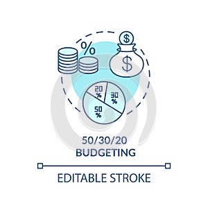 Budgeting concept icon