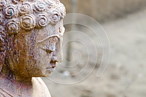 Budha Peace stone statue