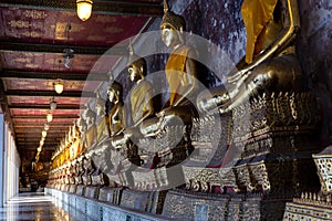 Budha Statues at Wat Suthat Thepwararam