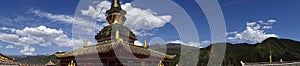 Budhist temple in china Tibet