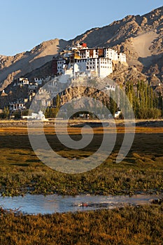 Budhist temple Spituk, Ladakh, India