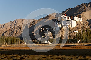 Budhist temple Spituk, Ladakh, India
