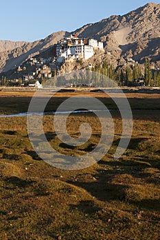 Budhist temple Spituk, Ladakh, India photo