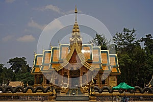 Budhist temple, Thai culture architecture