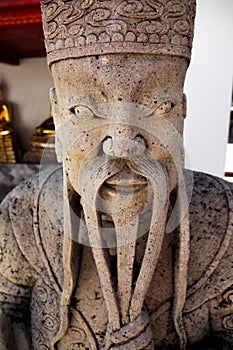 Budist statue from Chiang Mai, Thailand.