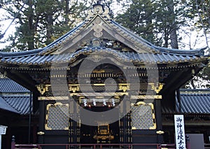 Budist Temple Detail Nikko Japan