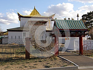 Budiysky temple. Ulan-Ude. Buryatia.