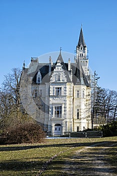 Budmerice castle in Slovak republic