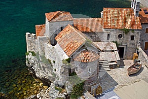 Budva ancient architecture, Montenegro photo