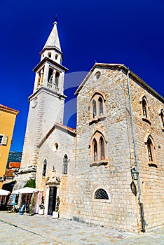 Budva, Montenegro - Sveti Ivan church photo