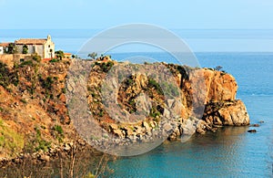 Cefalu coast view Sicily, Italy