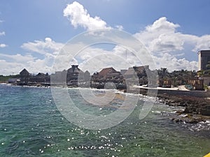 The bueaty of the Gulf of Mexico crystal clear water