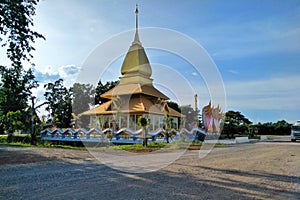 Bueaty temple in Nong Khai of Thailand.