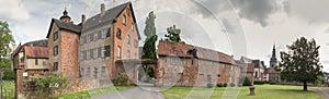 buedigen castle germany high defintion panorama