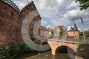 buedingen historic city hessen germany