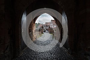 buedingen historic city hessen germany