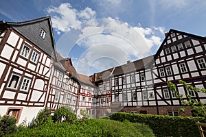 buedingen historic city hessen germany