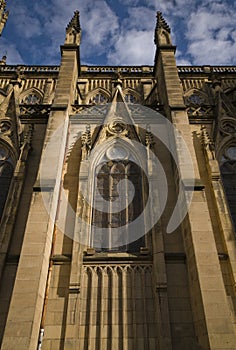 Buen Pastor Cathedral in San Sebastian. Spain photo