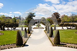 The Buen Retiro Park in Madrid photo