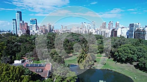 Buenos Aires Argentina. Downtown landscape of tourism landmark city.