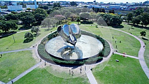 Buenos Aires Argentina. Downtown landscape of tourism landmark city.