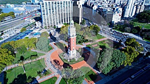 Buenos Aires Argentina. Downtown landscape of tourism landmark city.