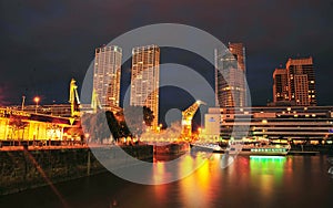 Buenos Aires, Argentina, : High rise apartment and corporation in Puerto Madero and,catalinas norte sheraton